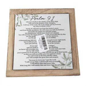 Psalm 91 plaque home decor